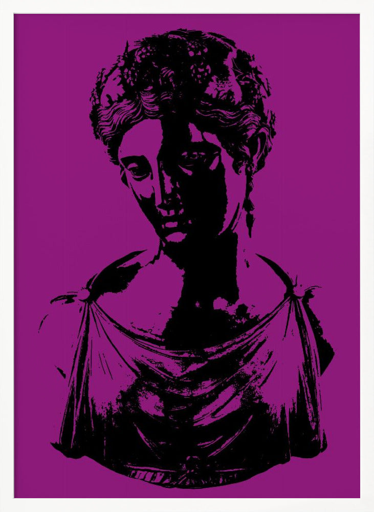 Bust of Ariadne Poster