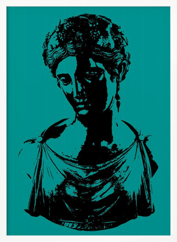 Bust of Ariadne Poster