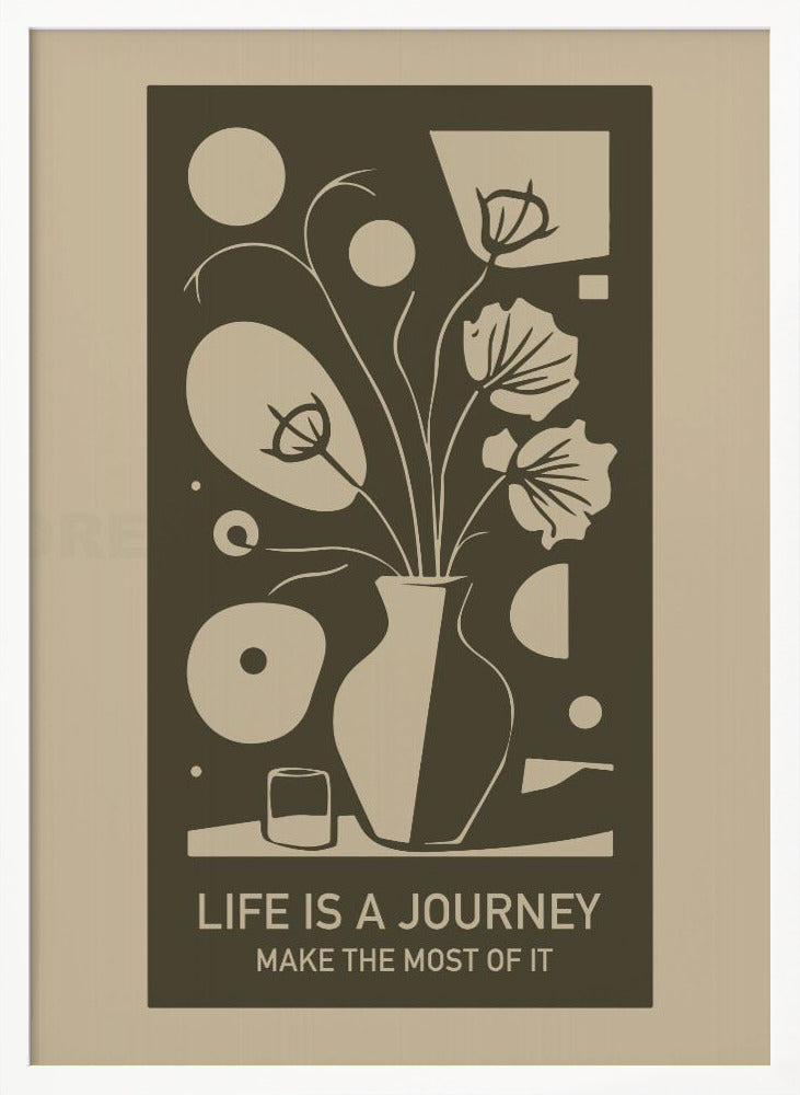 Life Is a Journey - Make the Most of It Poster