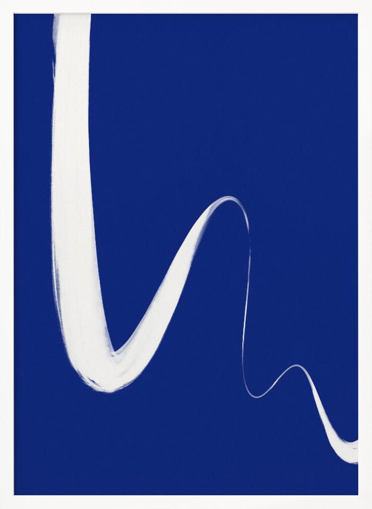 White wave no 1 Poster