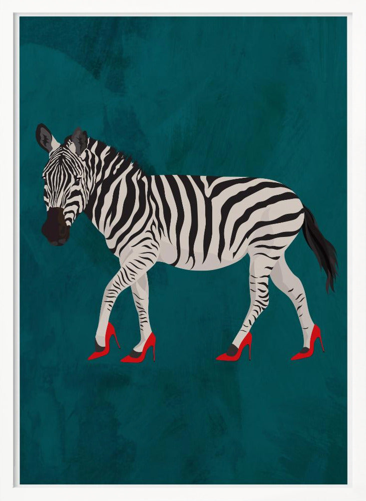 Zebra in heels 2 Poster