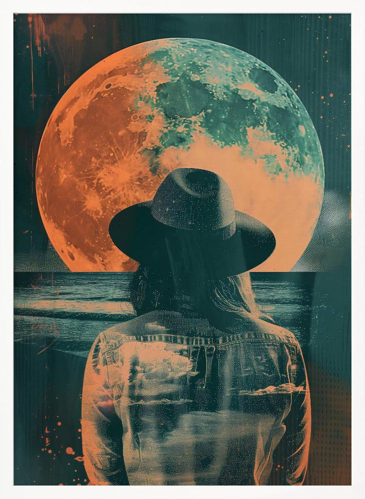 Watching the Moon Poster