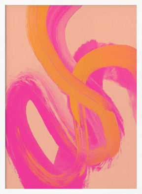 Color Strokes No 14 Poster