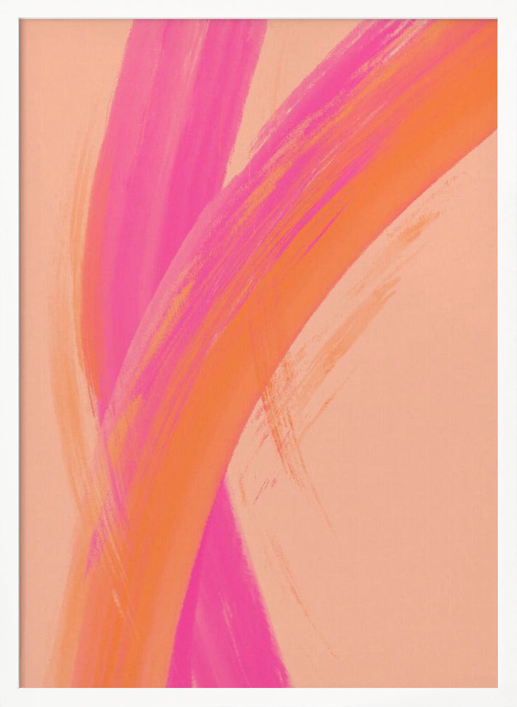 Color strokes no 15 Poster