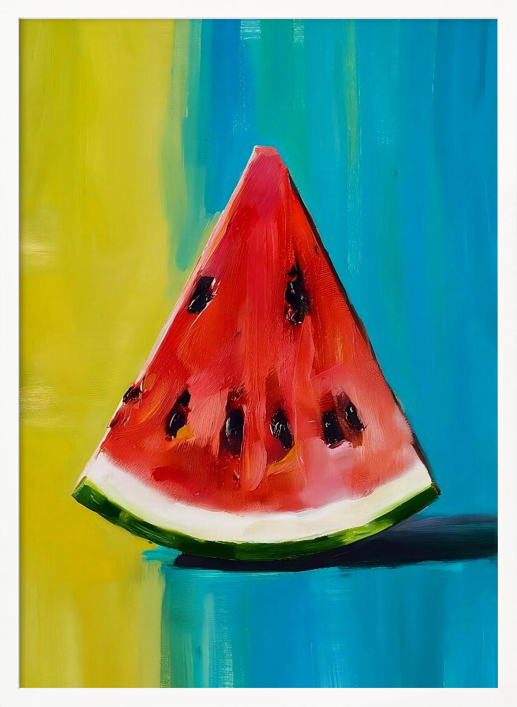 Watermelon Slice Poster