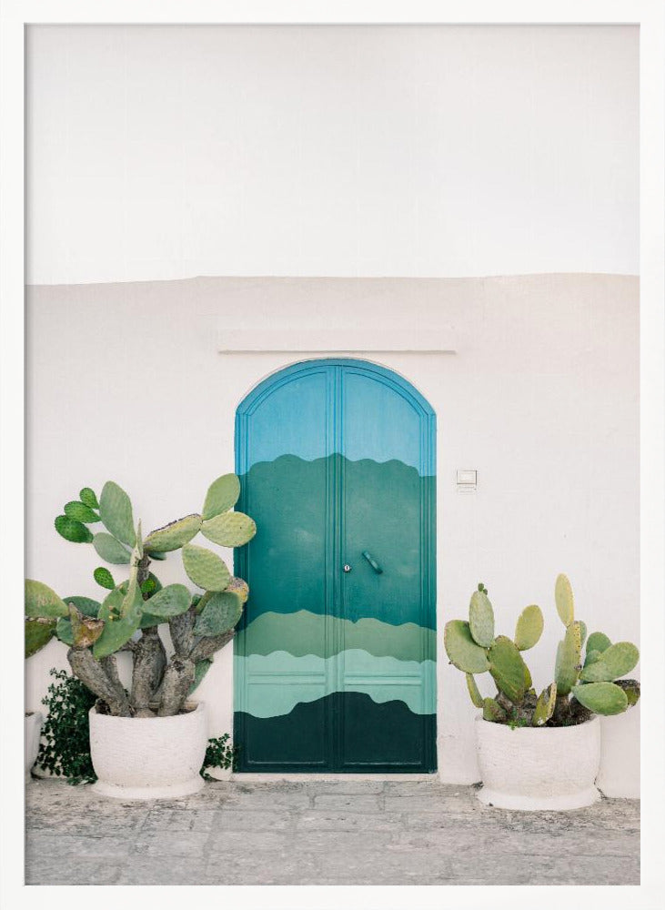 The Ostuni Door Poster