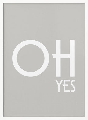 Oh Yes Griratio 2x3 Print By Bohonewart Poster