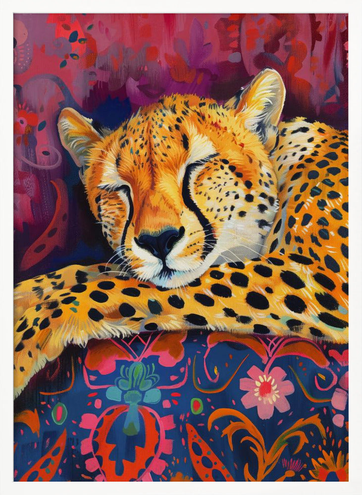 Resting Cheetah Poster