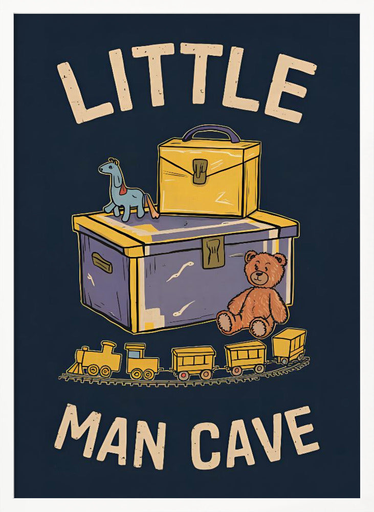 Little Man Cave Poster