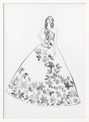 Oleta fashion illustration Poster