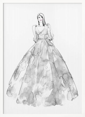 Fini fashion illustration Poster