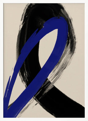 Black And Blue No 3 Poster