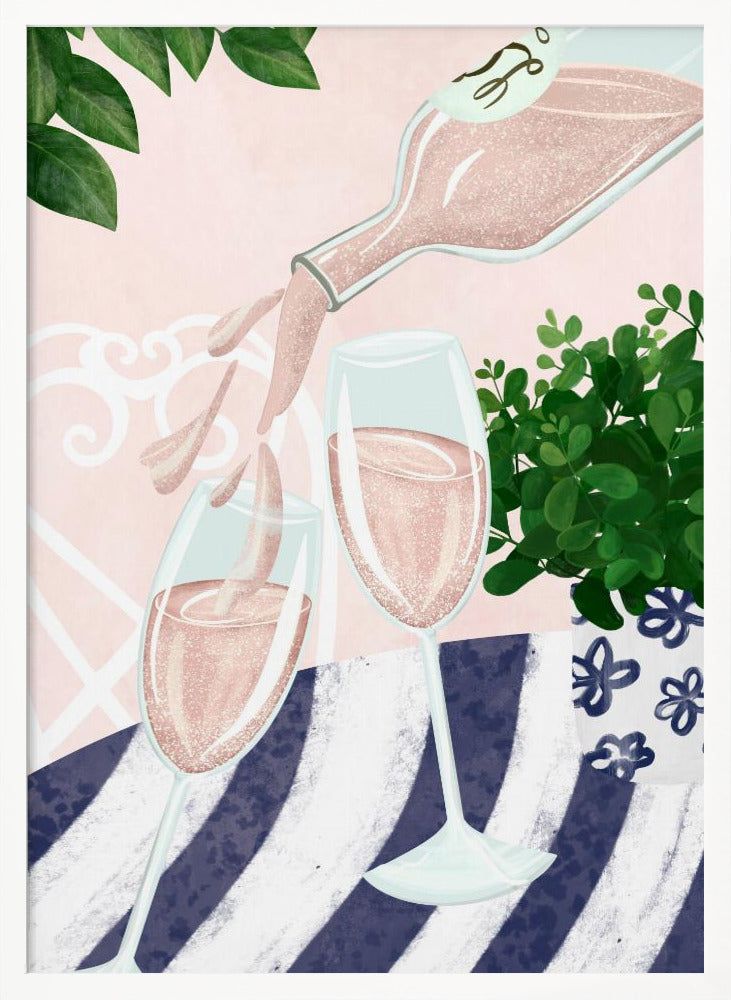 Sparkling rosé Poster