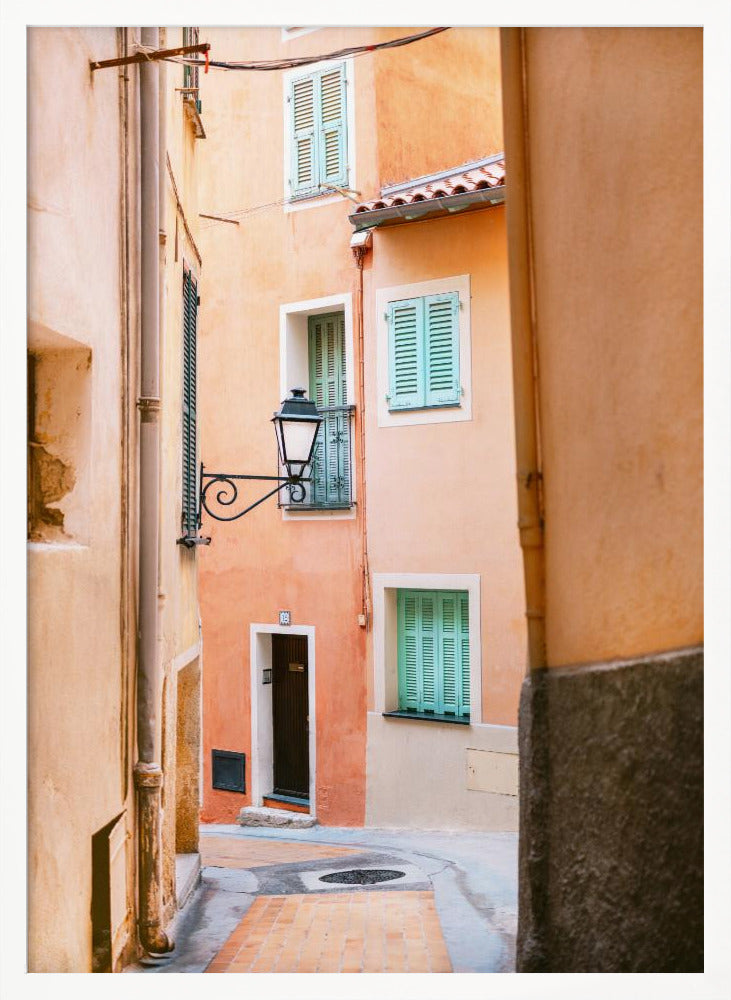 Coral Cote d Azur | Menton | South of France Poster