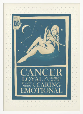 Cancer Zodiac Poster Poster