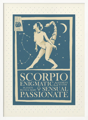 Scorpio Print Poster