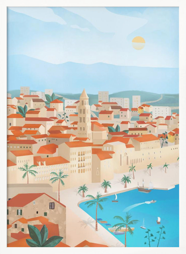 Split, Croatia Poster