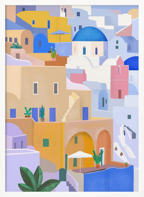 Santorini, Greece Poster