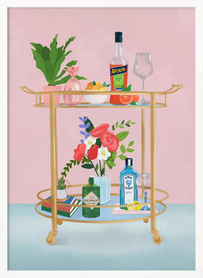 Bar Cart Poster