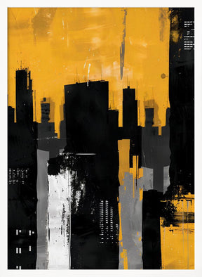 Big City Skyline Poster