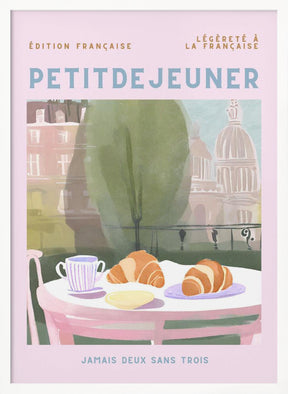 Petit Dejeuner Poster