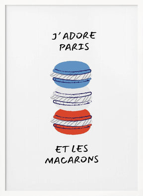 J´adore Paris Poster