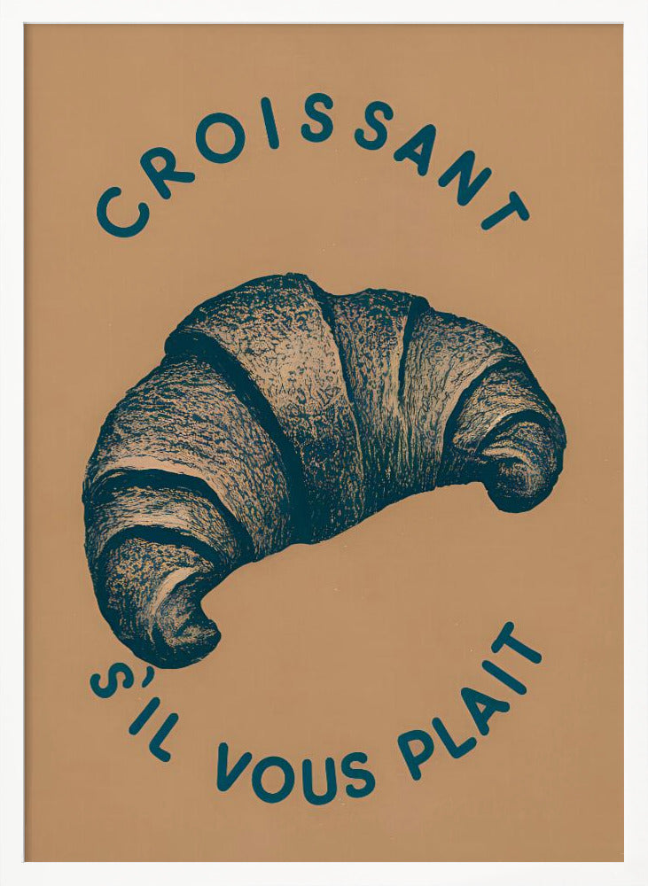 Croissant Poster