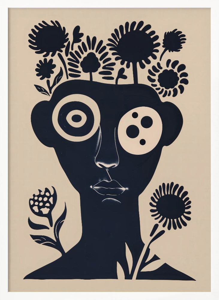 Flower Head Poster