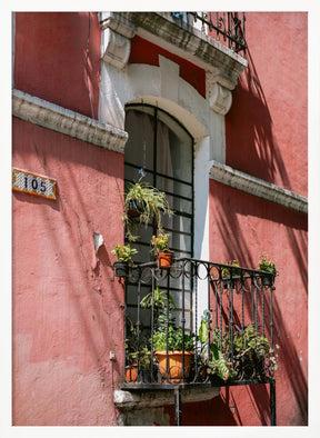 Mexico City Window Poster