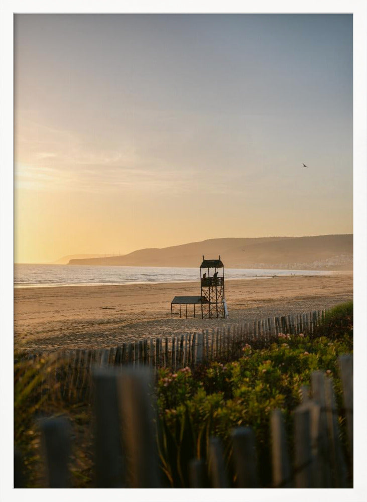 Moroccan Coast Sunset Poster