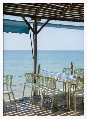 Oceanside View in Morocco Poster