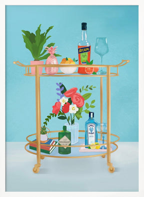 Bar Cart Poster