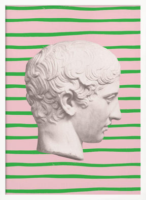 Ancientstatuestripes Ratio2x3 Poster