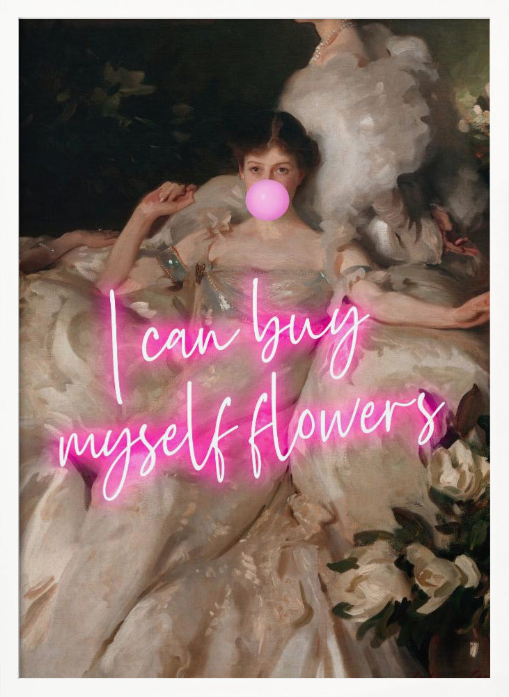 Buymyselfflowers6 Ratioiso Poster