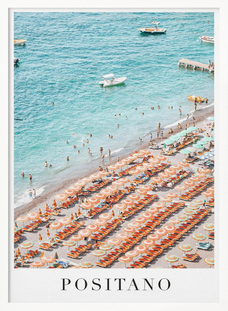 Positanotravelprint2 Ratioiso Poster