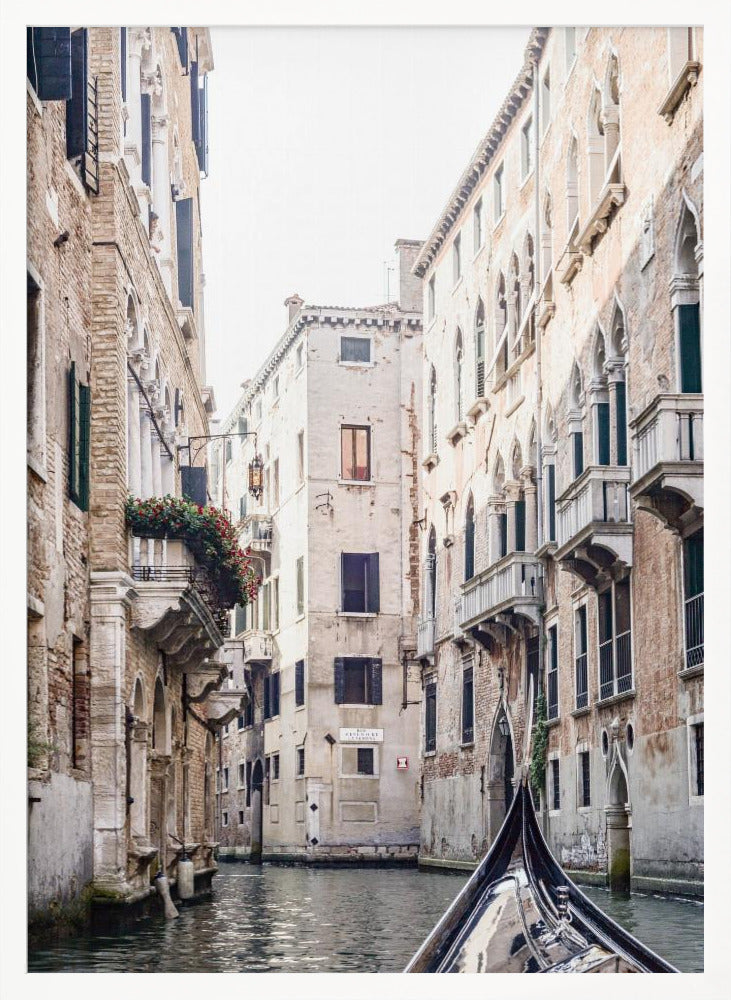 Venice Gondols and Houses