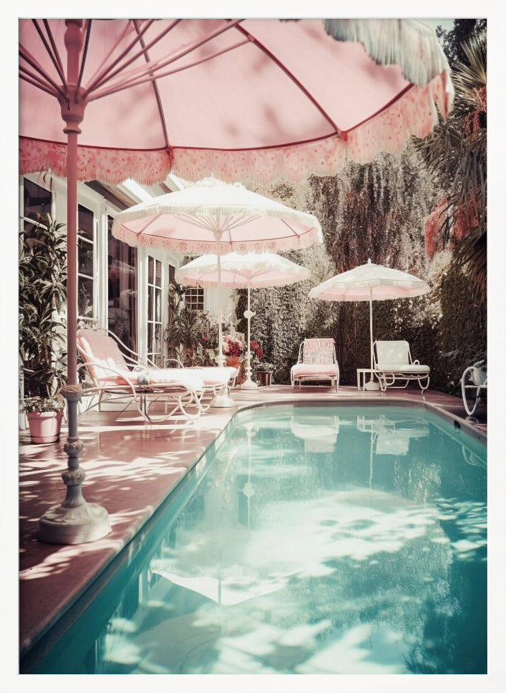 Glam Pool Life Poster