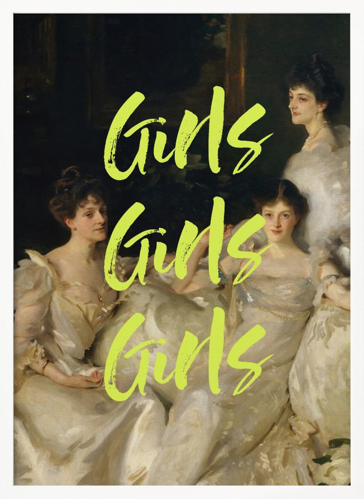 Girlsgirlsgirlsyellow Ratioiso Poster