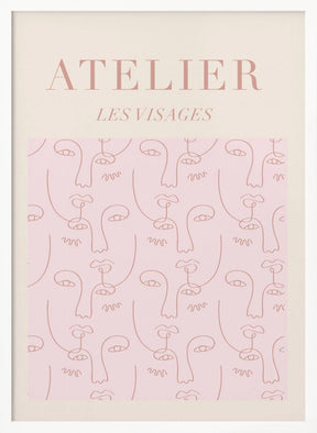 Atelierfacespink Ratioiso Poster