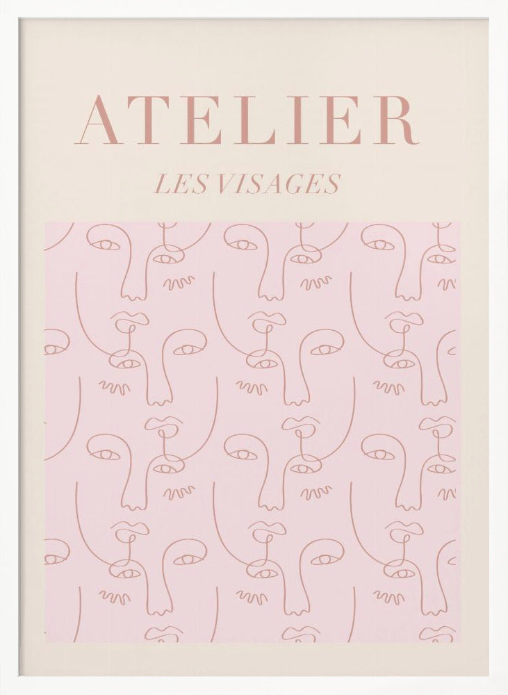 Atelierfacespink Ratioiso Poster