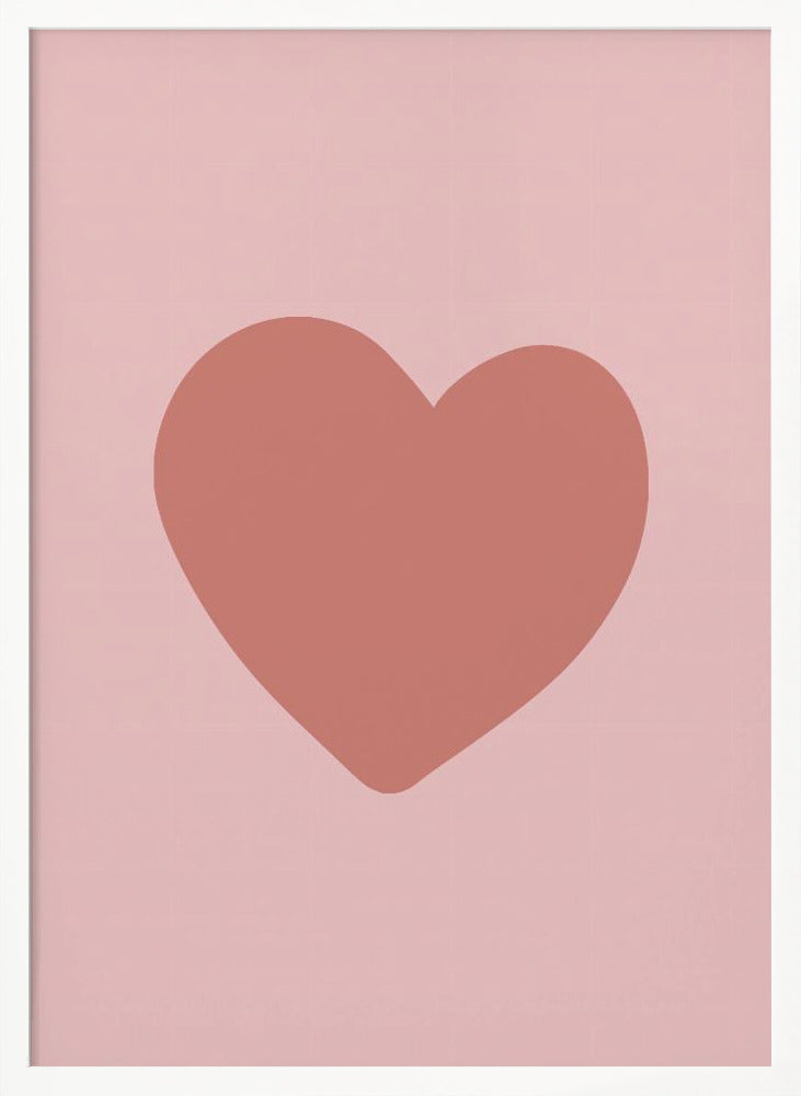 Terracottaloveheart Ratioiso Poster