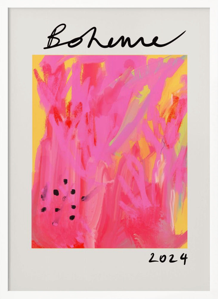 Bohemeyellow Ratioiso Poster