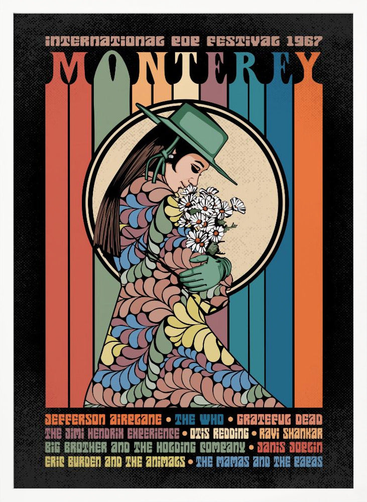 Monterey Pop Festival Poster