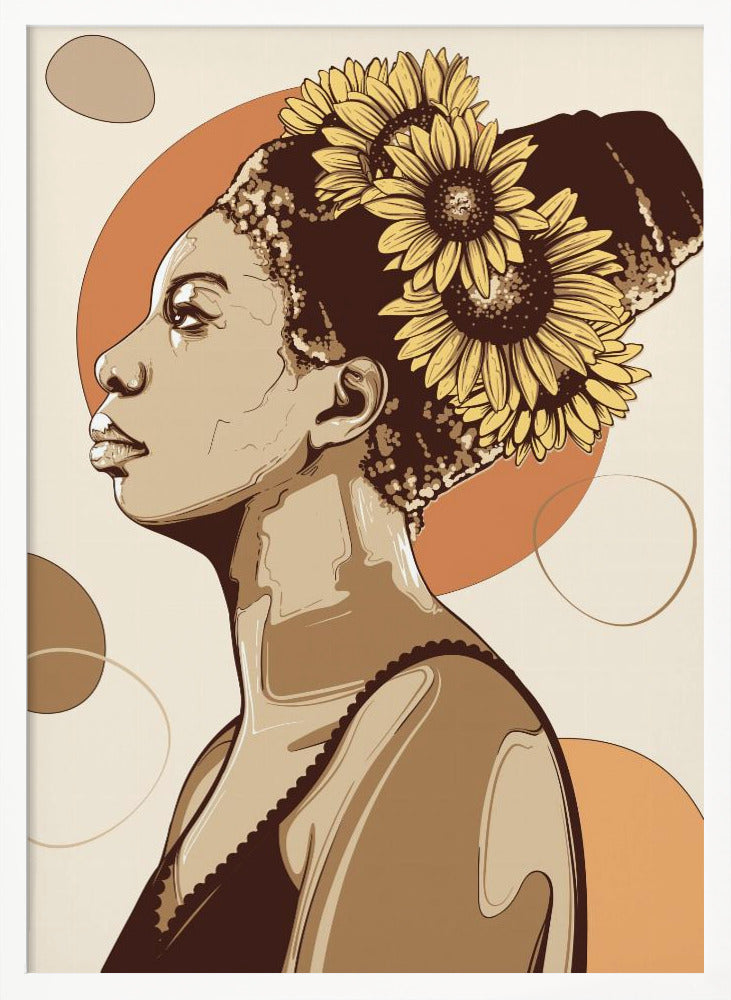 Nina Simone Portrait Poster