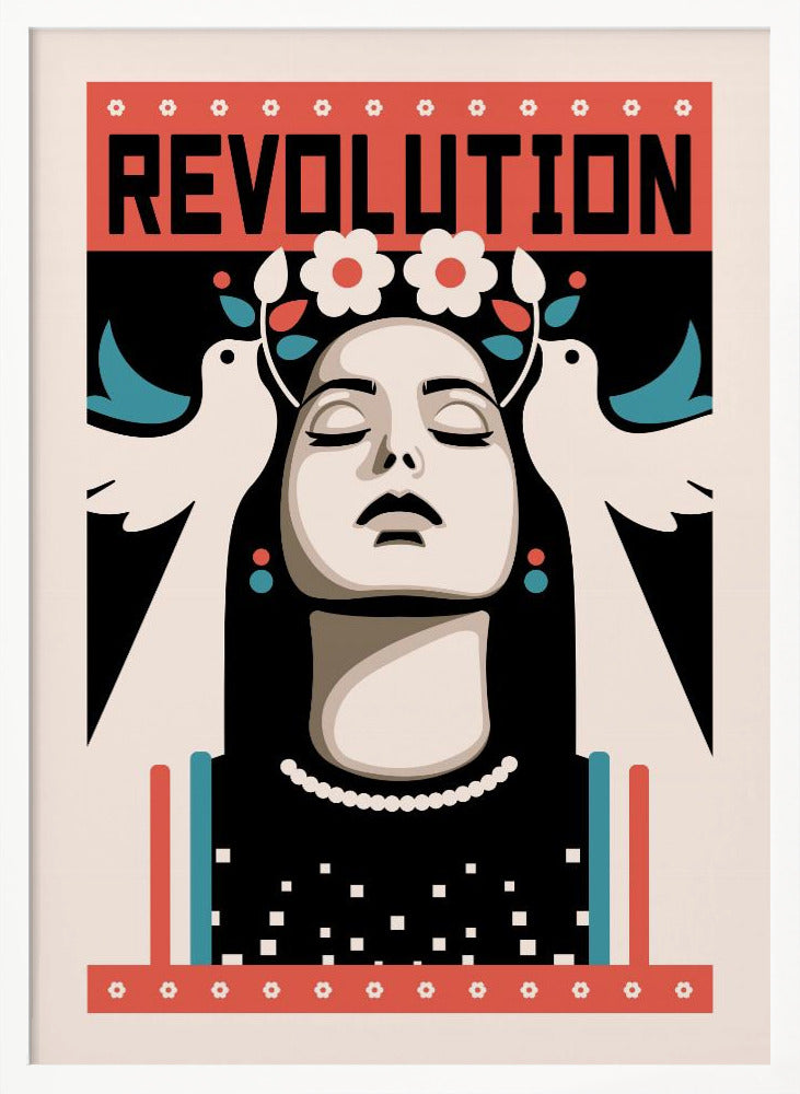 Revolution Activist Peace Poster