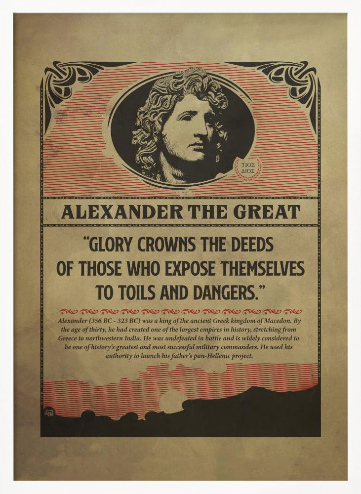 Great Alexander Print Poster