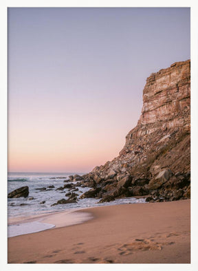 Pastel Portugal Coast Poster