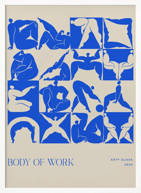 Body of Work (blue) Poster