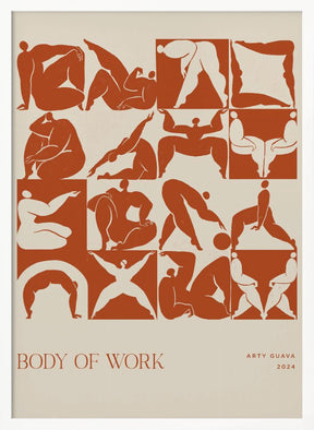 Body of Work (terracotta) Poster