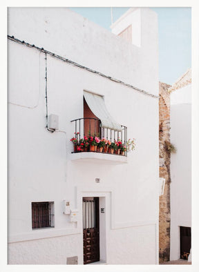 White Andalusia House Poster